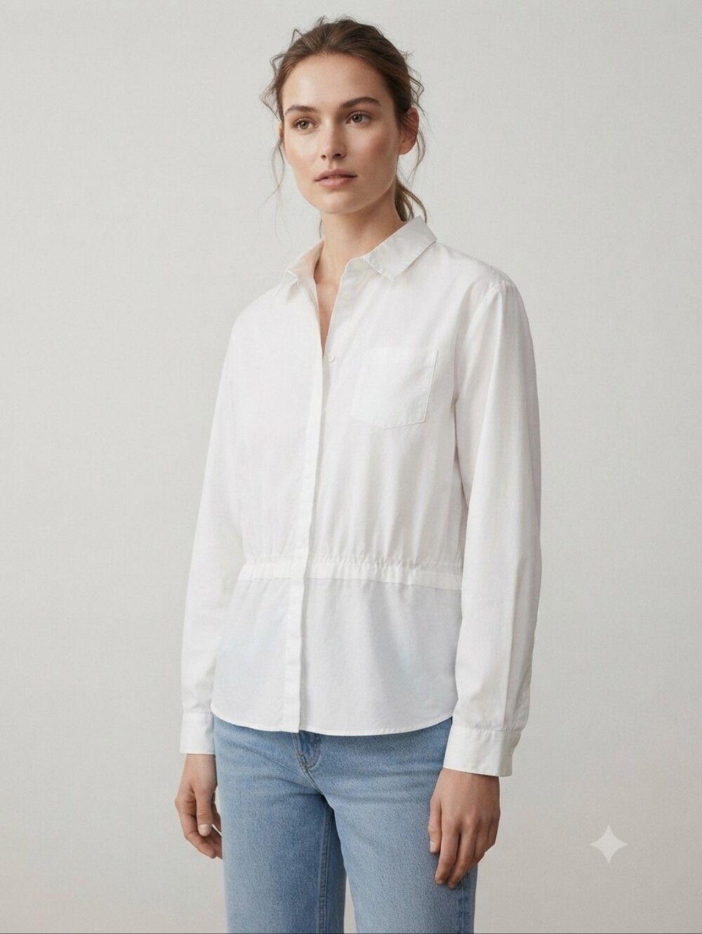 Lafayette 148 New York Crisp White Shirt
